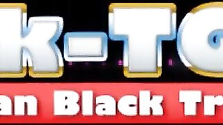 Blooming girl at grooby trailer