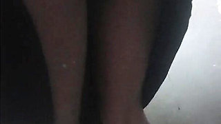 Stepdaughter Tease Her Ass to Stepdaddy, She Rubs Her Ass on His Cock