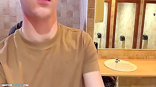 You Wont Believe What These Two Horny Twinks Did In A Public Park Bathroom... Caught On Camera! With Zac Stele And Liam Oskars