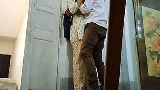 The Tuition Teacher Secretly Took the Village Student to a Room and Fucked Her Pussy.