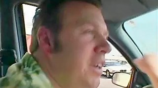 Black chick with tight ass rides white cock
