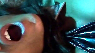 Horny prisoner got bored and fuck their pussy with vibrators