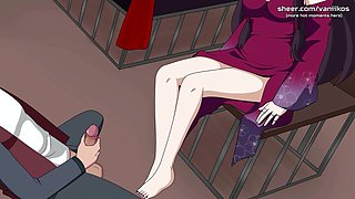 Naruto: Kunoichi Trainer - Gigantic Rump Female dominance Honey Butt sex Romp Internal cumshot, Sole Job And Twat Eating - Naruto Anime Anime porn Pornography Game