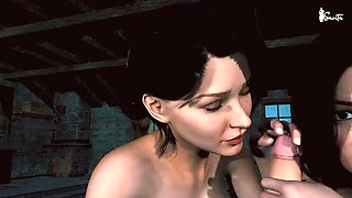 Horny Savita Bhabhi Catches Brother-in-Law Fucking His Girlfriend and Joins for a Wild Threesome