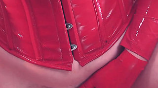 Juicy Wet Pussy Play, Curvy MILF with Big Ass Wearing Stockings..