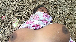 Desi Bhabhi Outdoor Anal Fuck with Huge Boobs and Big Ass