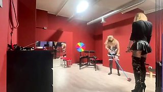 Kristal from Fun movies amateur femdom