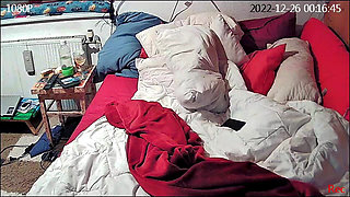 Caught Masturbating Before Going to Sleep