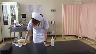 Incredible Japanese model Yuki Aoi, Akari Asakiri, Nachi Sakaki in Amazing Nurse, Fingering JAV scene