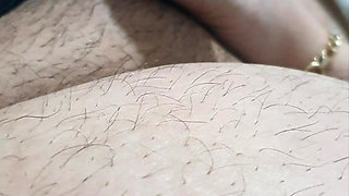 Step mom without shame pulled out step son dick in erection for a handjob