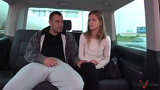 Skinny Huzzy Is Sex Addict Although She Is Acting A Shy Babe