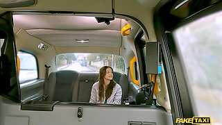 Petite Brunette Passion with Lola Desire in Taxi Heat