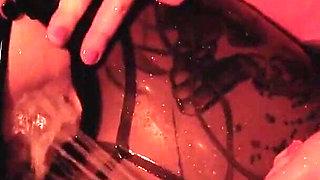 Sexy Lesbian Petting in Latex Free Porn Video