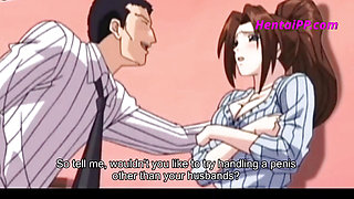 Elevator Breakdown Leads to Steamy Encounter for Voluptuous MILF ( Hentai Uncensored )