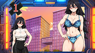 BOKU NO HERO. The heroines visit the doctor. GAME HD FULL