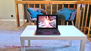 Step Sister Makes an Amazing Blowjob for Her Movie