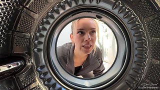 OnlyFans Hope Heaven Washing Machine Hope Hardcore Blowjob