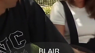 Gorgeous Blair Wants to Be Doggystyle Fucked Outdoors Like a Little Slut