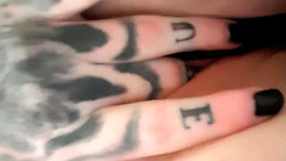 Naughty Pussy Play in Public Toilets