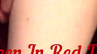 Shy Teen in Red Dress Love to Swallow Every Drop of Cum!!!