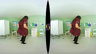 After Care; Nurse Striptease Solo Patient Petite Small Tits