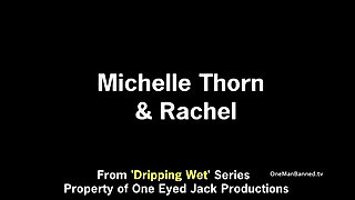 Outdoor piss play with Rachel and Michelle Thorne