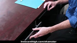 Innocenthigh - hot cheating college girl punished