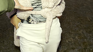 Compilation of Risky Outdoor Pissing in Nature! Wiping My Pussy with Toilet Paper!