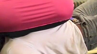 Luna in pink board smash