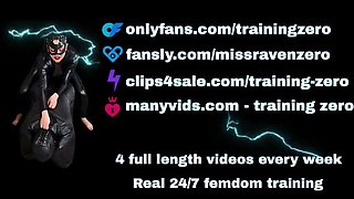 Training Zero Femdom Piss Slave: Amateur MILF Stepmom BDSM Toilet Bondage & Real Orgasm