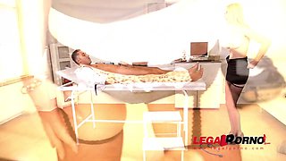 Sex Doctor Amaris takes patient's big ass dick for a ride GP749