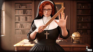 Sister Omalley's Secret Life (nude Strip Tease)