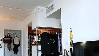 Bdsm bitch toys ass and pierced pussy in fetish hd solo