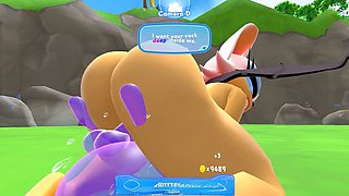 Porn game, anime, game
