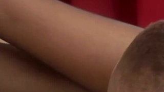 This Glamorous Cover up for Foot Fetish Still Resulted in Cumming Near Her Pretty Leg