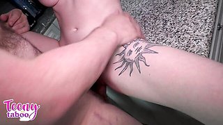 Flattering cutie - counter fuck xxx - Teeny Taboo