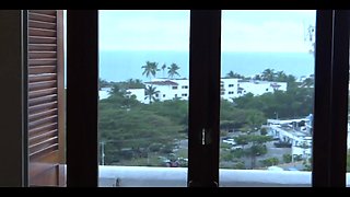 My 58 Year Old Wife on the Beach Is Filmed by Our Friends While She Masturbates