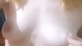 School Girl Outfit Petite Teen Masturbates and Plays Wkth Tits