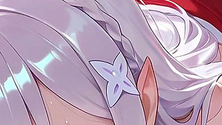 Emilia Wants to Breed at Christmas! Teach Her How to Do It! (re:zero) [breeding, Cock Worship, Impregnation, Creampie]