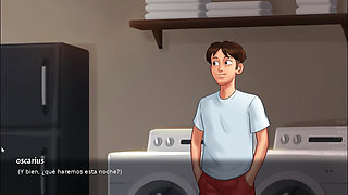 Romantic dinner with stepmom ends hot