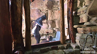 Pissing Down My Slave’s Throat - Open Wide for Mistress