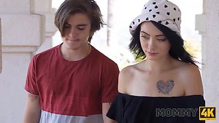 Corra Cox & Shaysight get hot and heavy in doggystyle with a shaved MILF