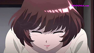 Almost Got Caught: While my Girlfriend was Away, I Play with Perv Stepsis  - XXX Hentai, Eng Sub