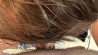Mature GILF Stella Gets a Pantyhose Me Tryout Headjob POV