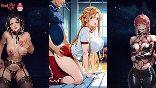 Hentai 2D Teen Bitches Love Sucking Dick and Fucking Anal