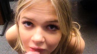 Small titted brunette teen fingering on the bed