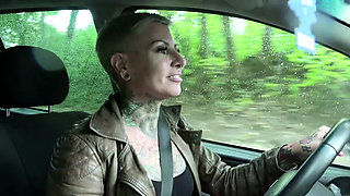 GERMAN SCOUT - SEDUCE TATTOO MILF CAT COX TO ANAL AT CASTING