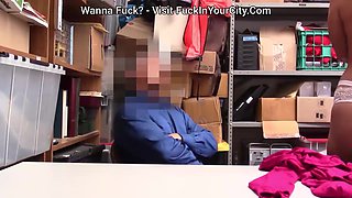 naughty girl gets fucked from the officer