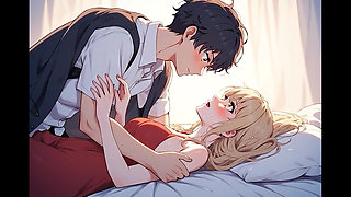 3D Cartoon on closeup kissing Animation, AI Generated Cartoon content, Uncensored video of 18 Year old Anime Girl