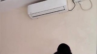 Biology Teacher In Is Coming In My Home And We Well Injoy Some Moment In Washroom